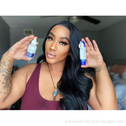 Private Label Waterproof Lace Front Wig Glue Set Strong Hold Lace Adhesive  scented lace glue